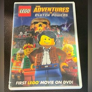 Lego: the Adventures of Clutch Powers (DVD, 2009) 📀 Movie Collectible